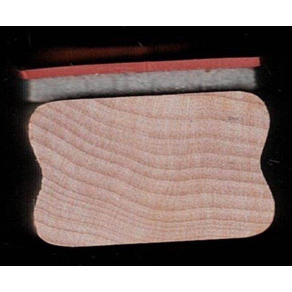 NWOT Square 1" inch Basketball Stationary Embossing Rubber Stamp - Picture 5 of 5